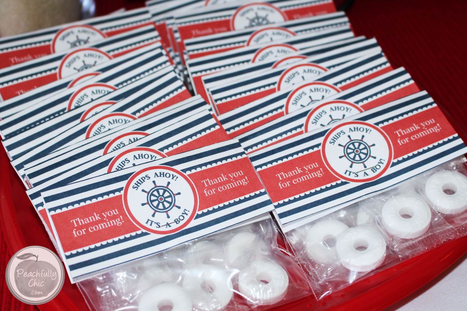 nautical favors for baby shower