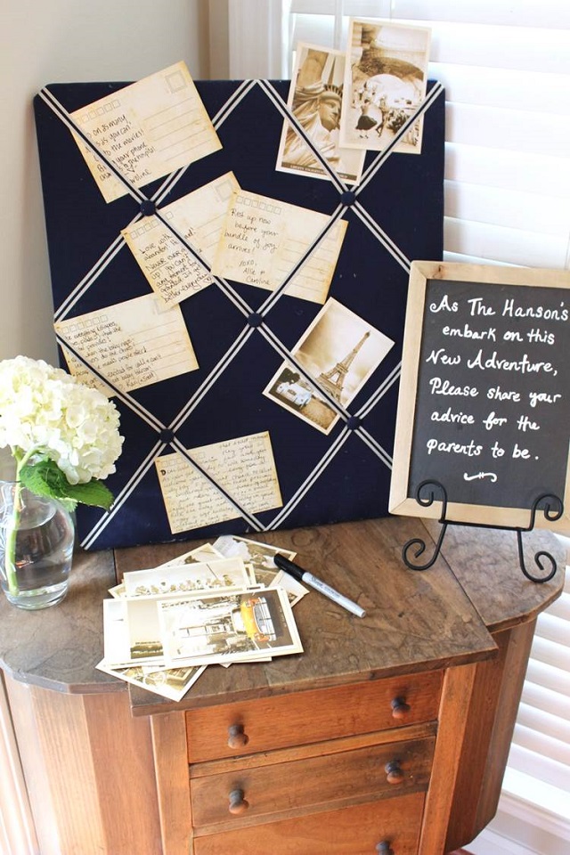travel themed baby shower