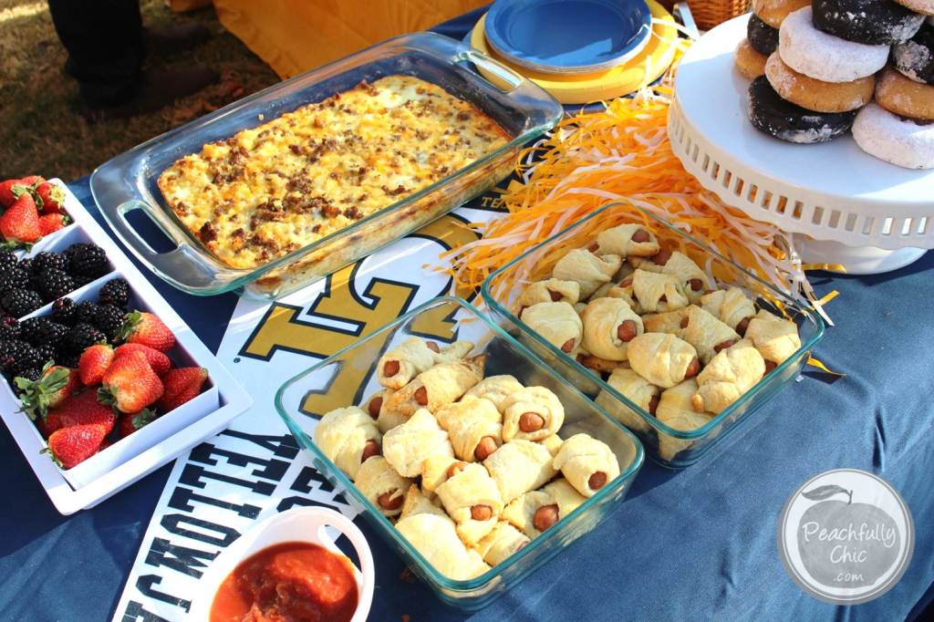 The Ultimate Cold Weather Tailgate — Peachfully Chic