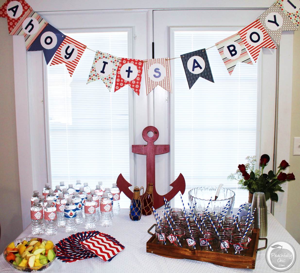 Nautical Baby Shower Ideas — Peachfully Chic