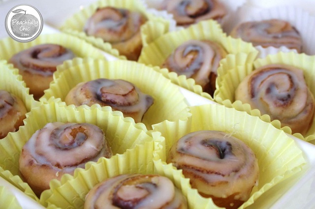 peachfully-chic-you-are-my-sunshine-baby-shower-theme-cinnamon-rolls