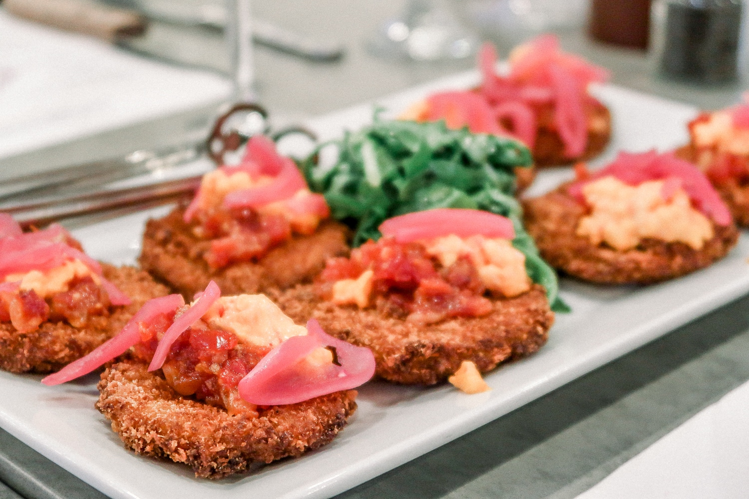 Fried-Tomatoes-Hilton-SanDestin-30A-Beach-Trip