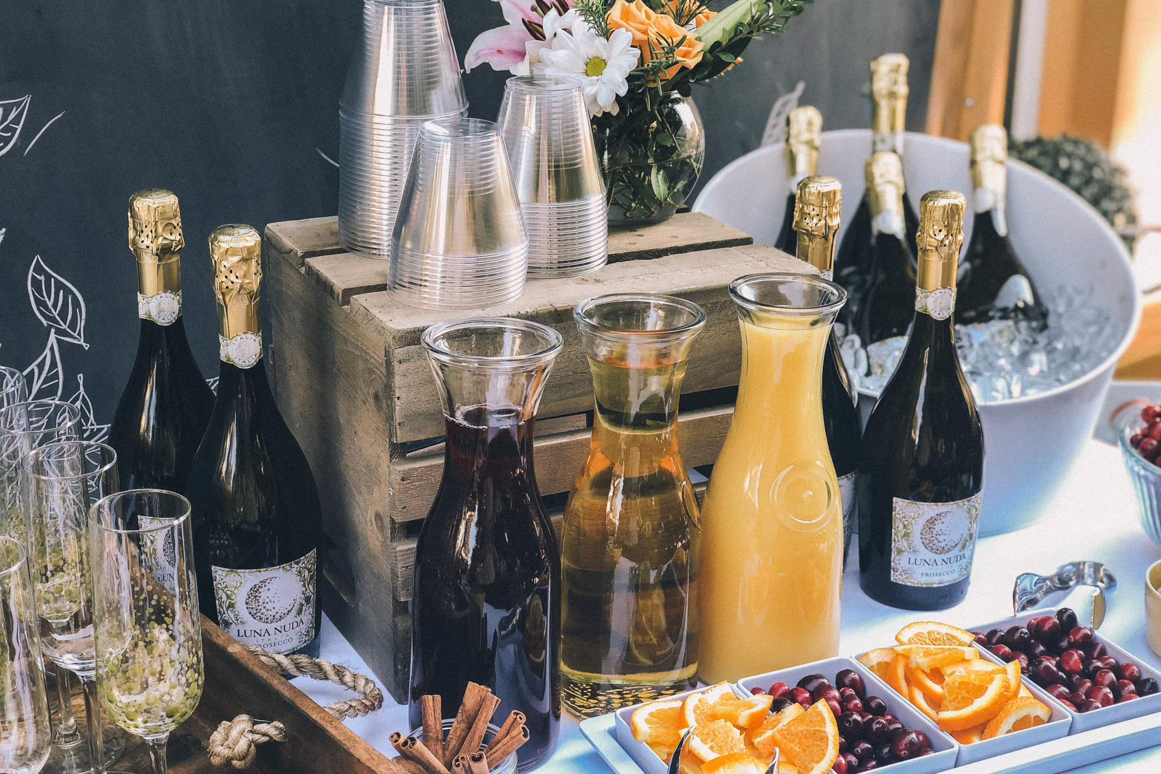 How to Make Your Own Mimosa Bar 