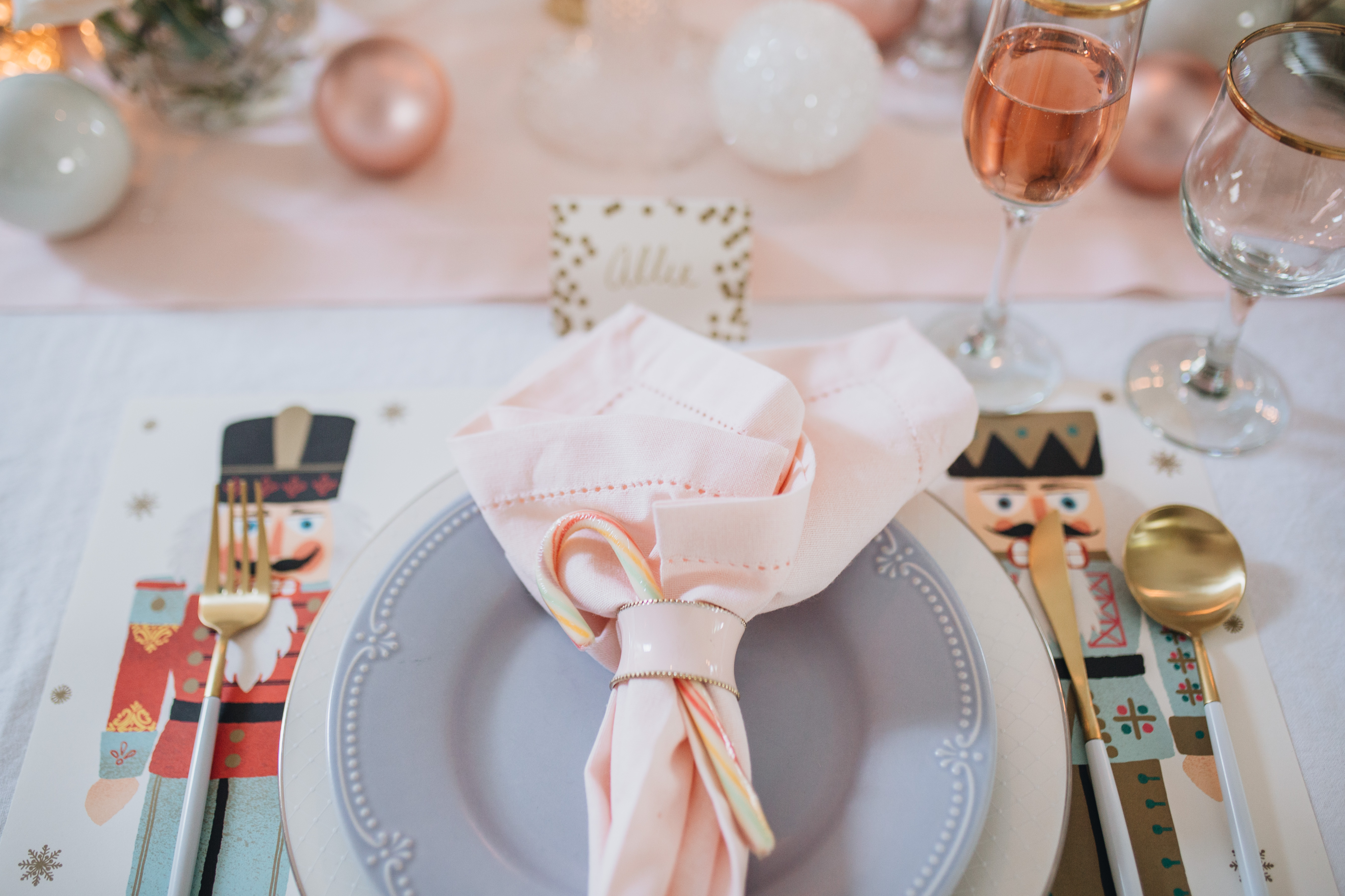 Pink-Pastel-Christmas-Decor-Tablescape-Nutcracker-Placemat-11