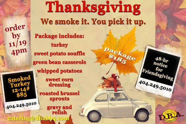 Thanksgiving-Dinner-Meals-To-Go-in-Atlanta-Menu