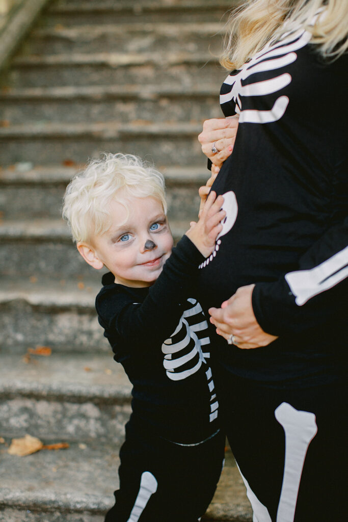 Our Halloween Baby Announcement (No.2) Peachfully Chic
